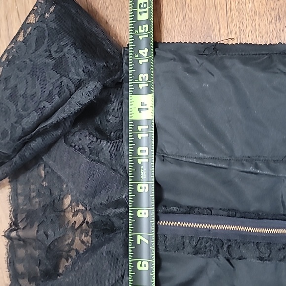 Gorgeous Vintage 1950s Lace & Satin Tea Length Cocktail Dress Amazing Condition - Picture 10 of 12